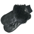 Calaycafe Leather Mitt with Real Fur (Women's)