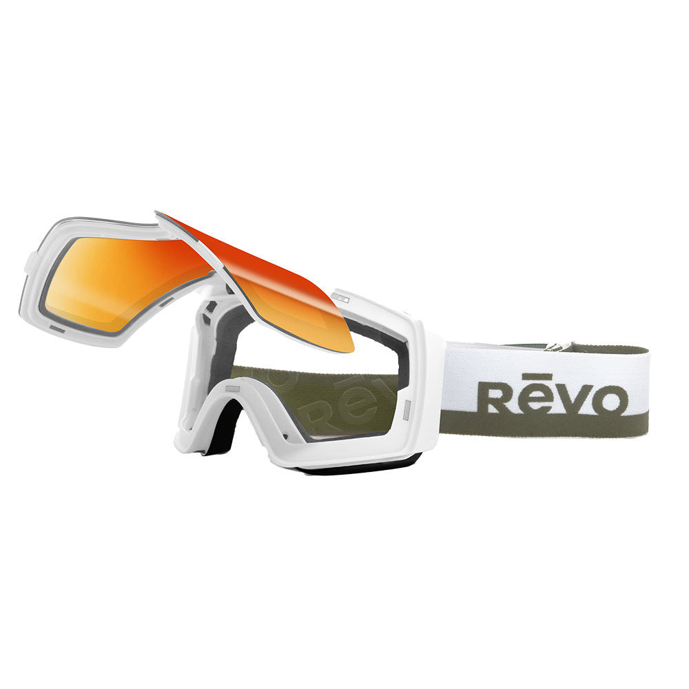 Calaycafe Apex No.14 Goggle (Adults') - White Metallic