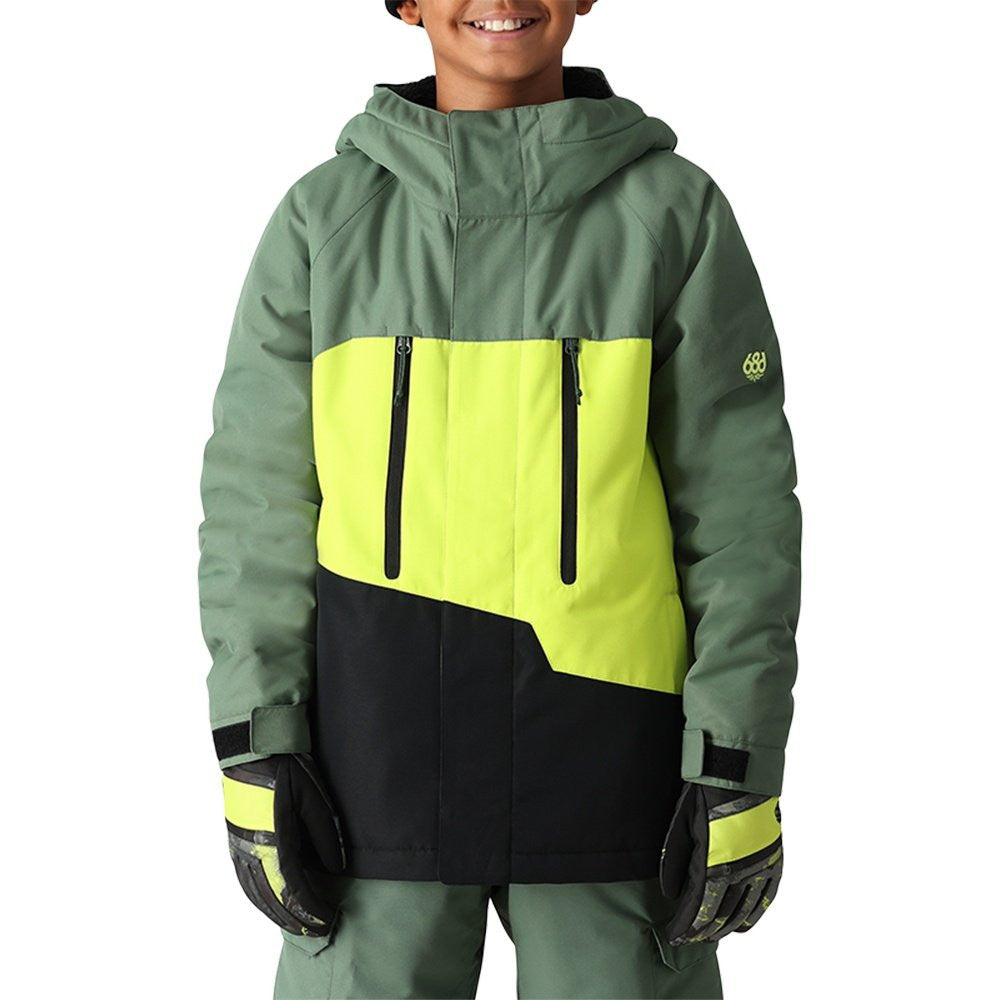 Calaycafe Geo Insulated Snowboard Jacket (Boys')
