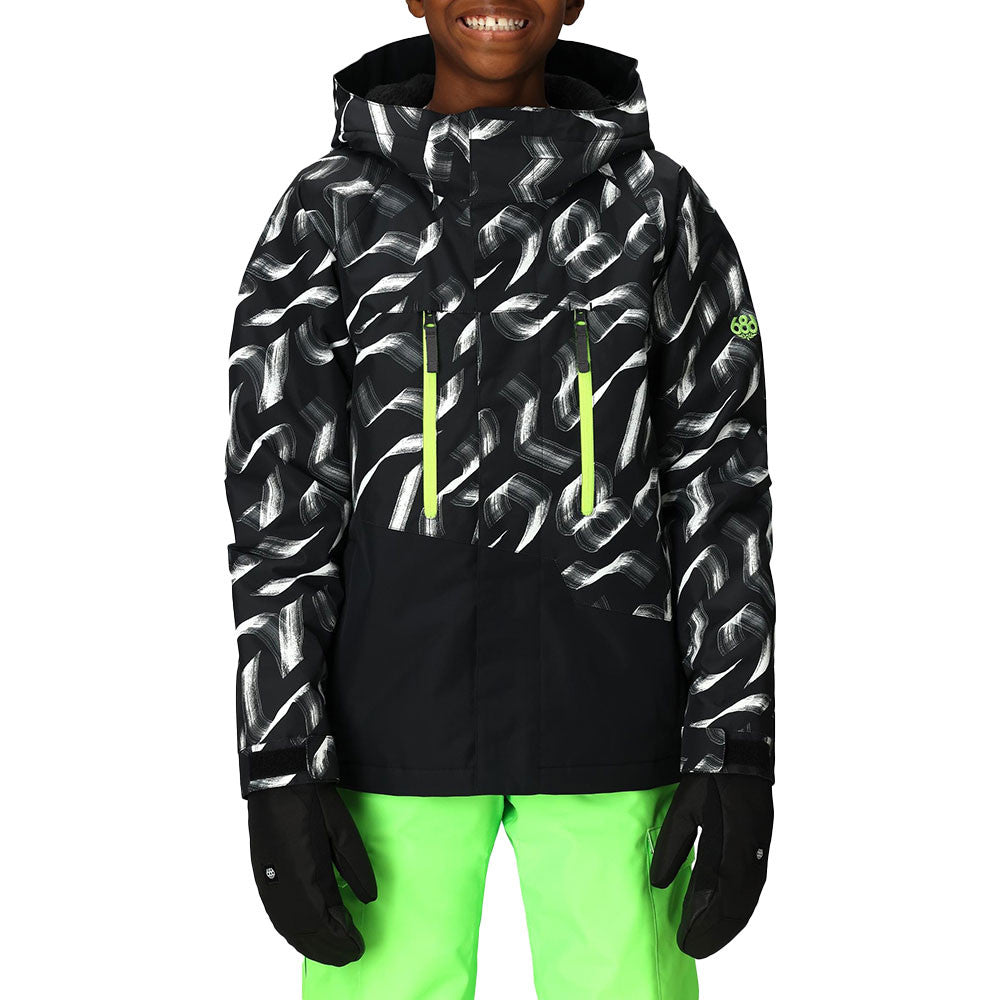 Calaycafe Geo Insulated Snowboard Jacket (Boys')