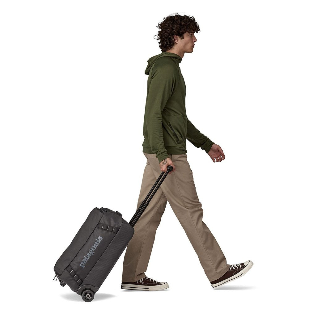 Calaycafe Black Hole 40L Wheeled Duffel Bag