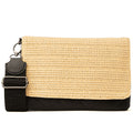 Calaycafe Lexi Raffia Crossbody Bag (Women's)