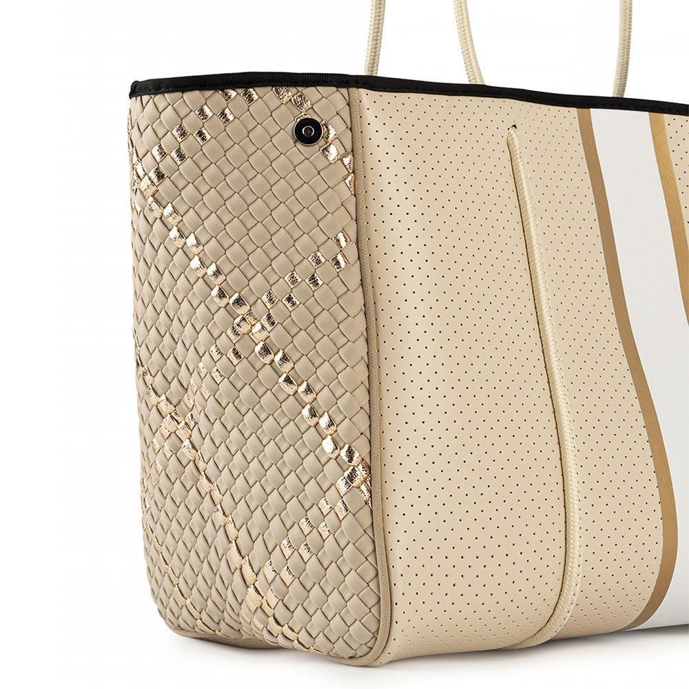 Calaycafe Greyson Dune Woven Neoprene Tote Bag (Women's)
