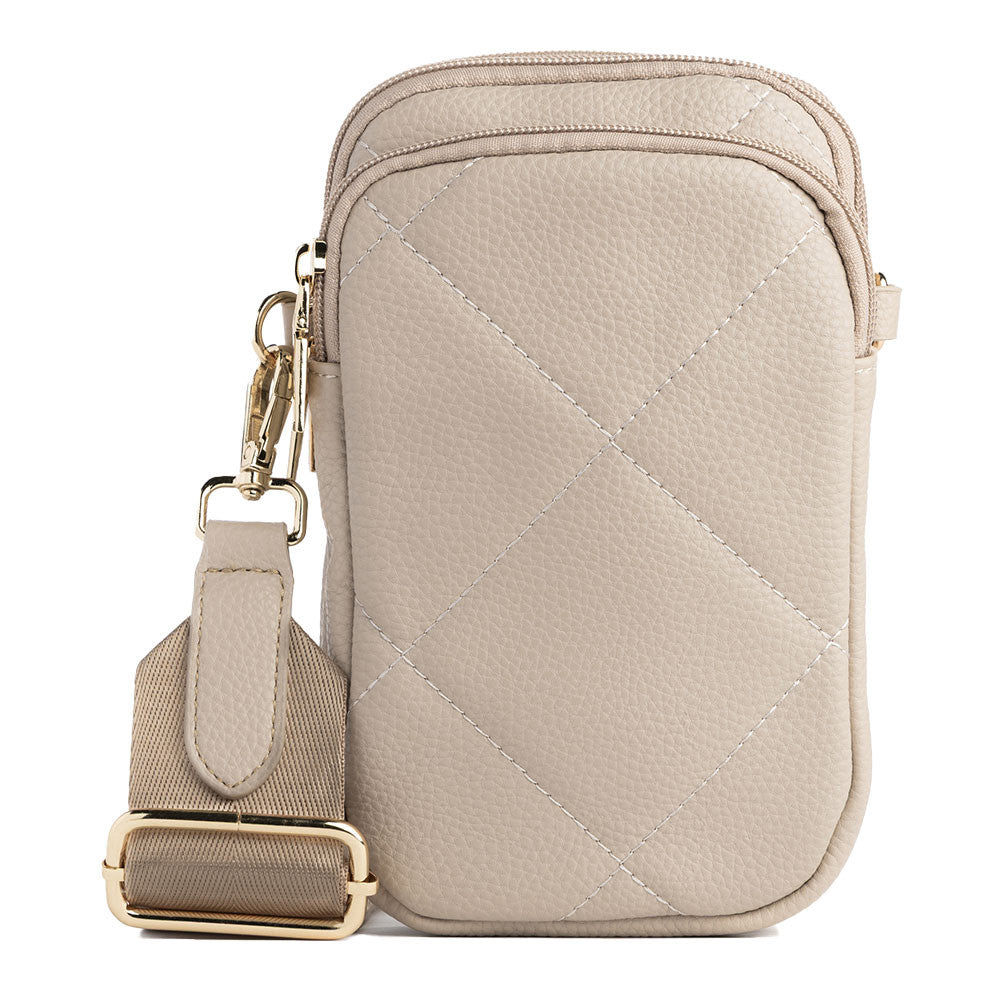 Calaycafe Atlas Fawn Cargo Phone Crossbody Bag (Women's)
