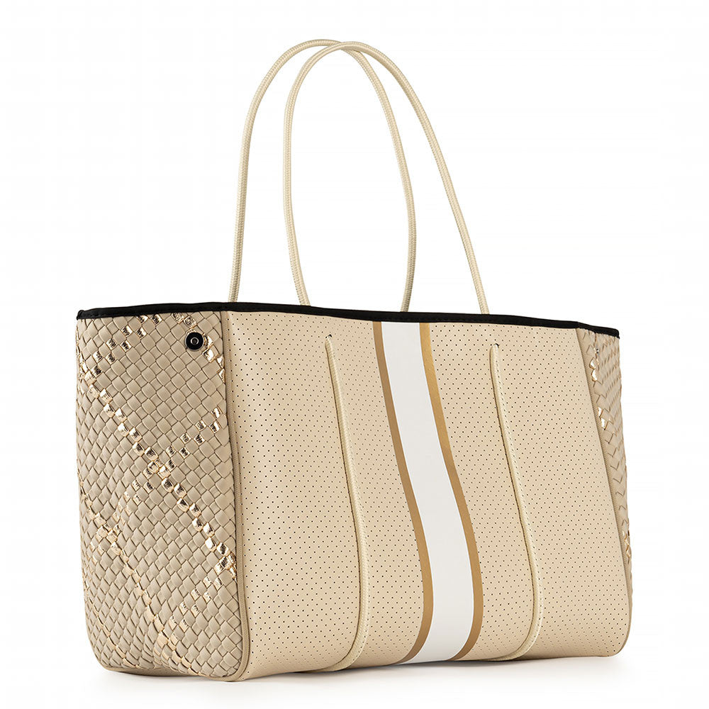 Calaycafe Greyson Dune Woven Neoprene Tote Bag (Women's)