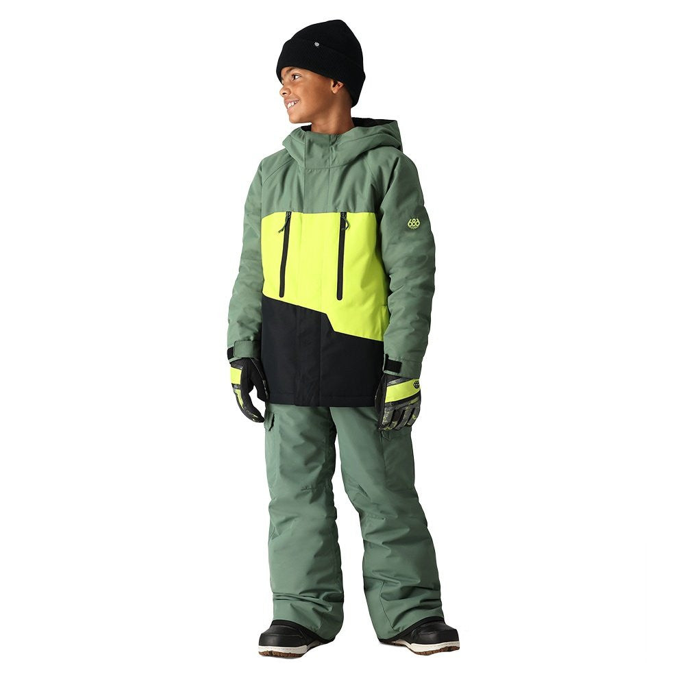 Calaycafe Geo Insulated Snowboard Jacket (Boys')