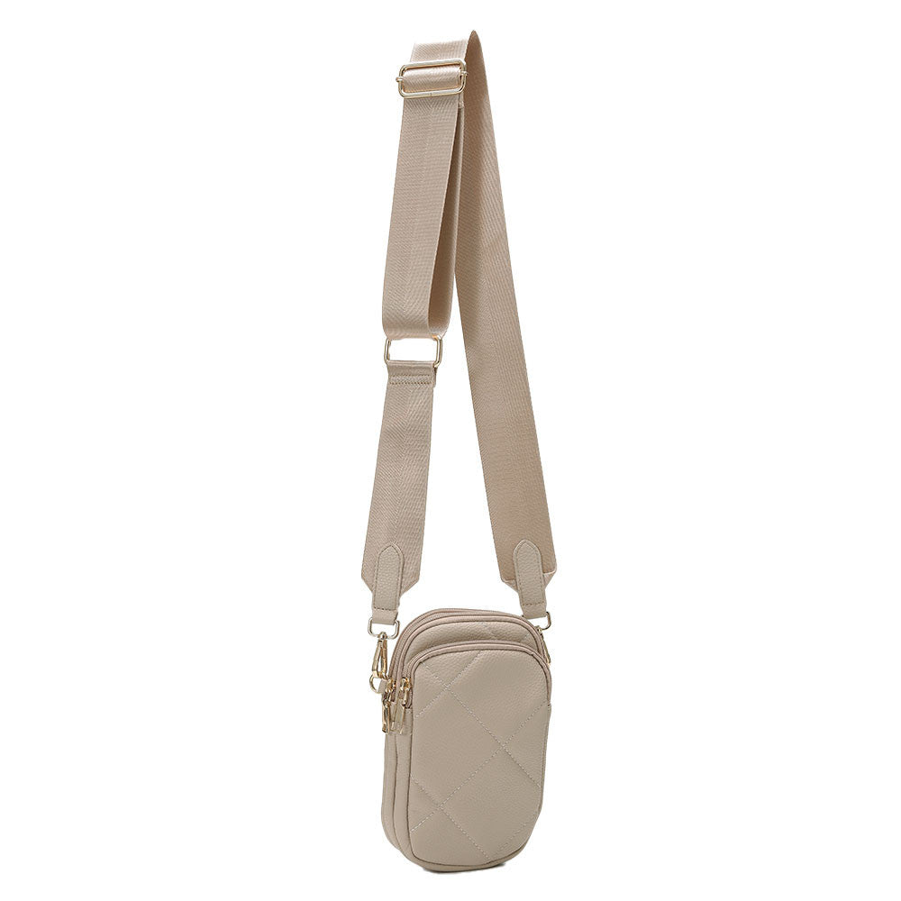 Calaycafe Atlas Fawn Cargo Phone Crossbody Bag (Women's)