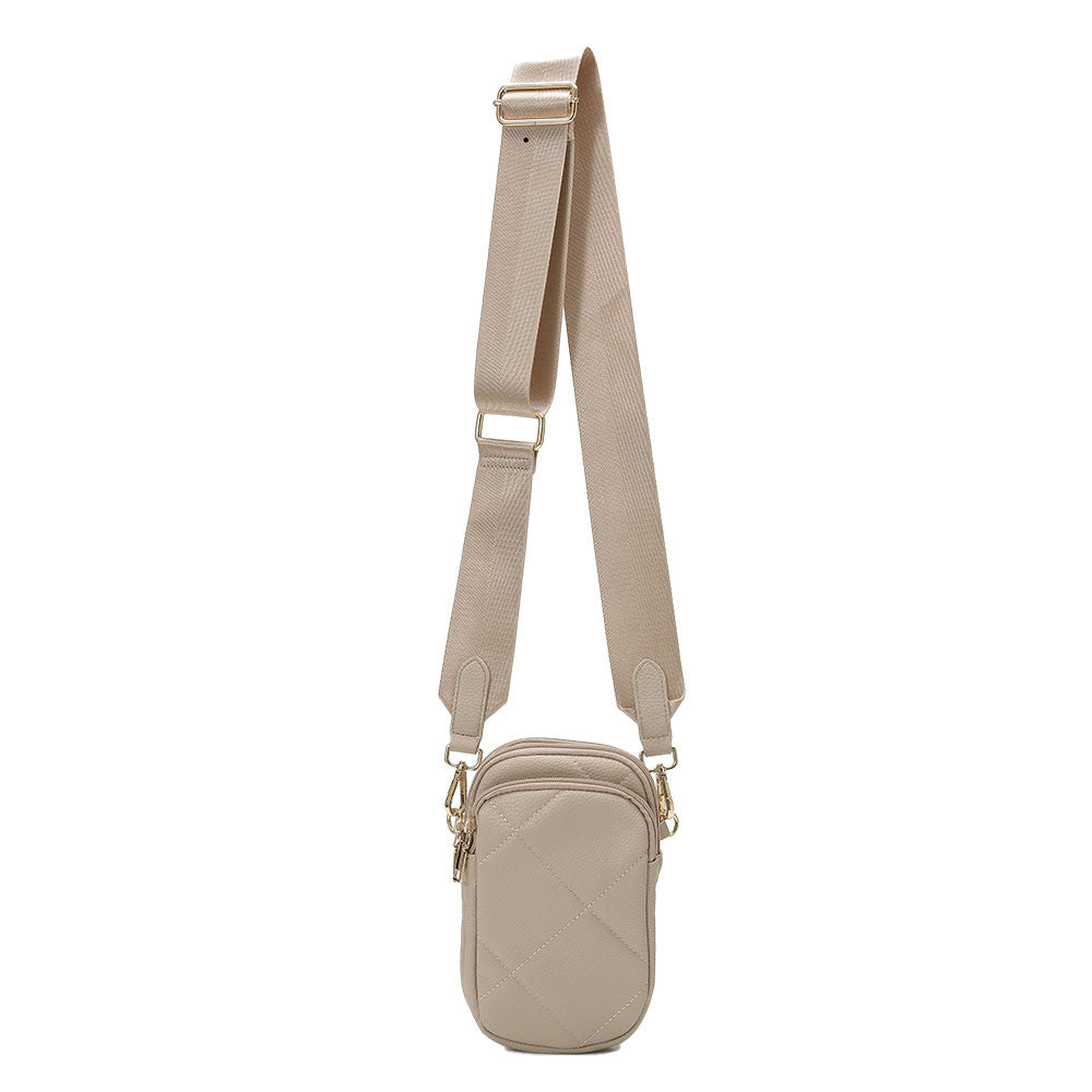 Calaycafe Atlas Fawn Cargo Phone Crossbody Bag (Women's)