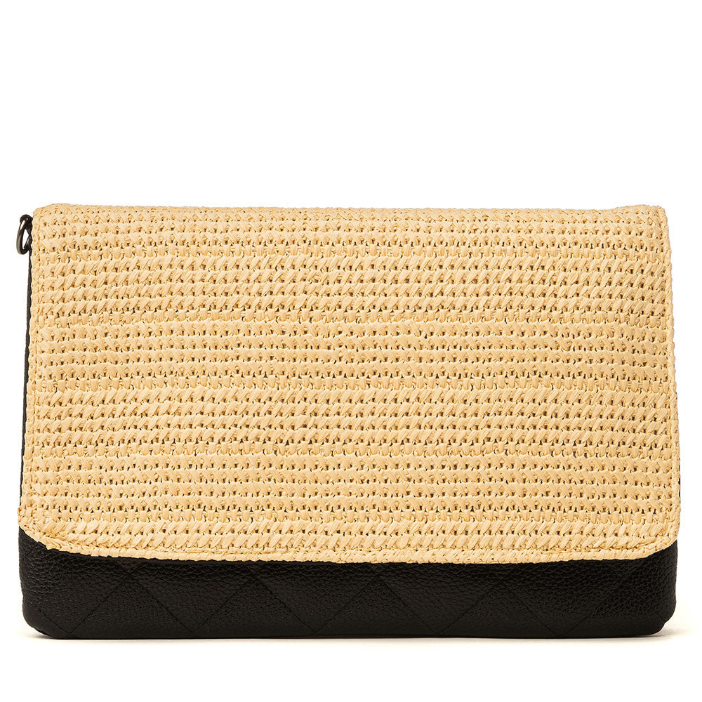 Calaycafe Lexi Raffia Crossbody Bag (Women's)