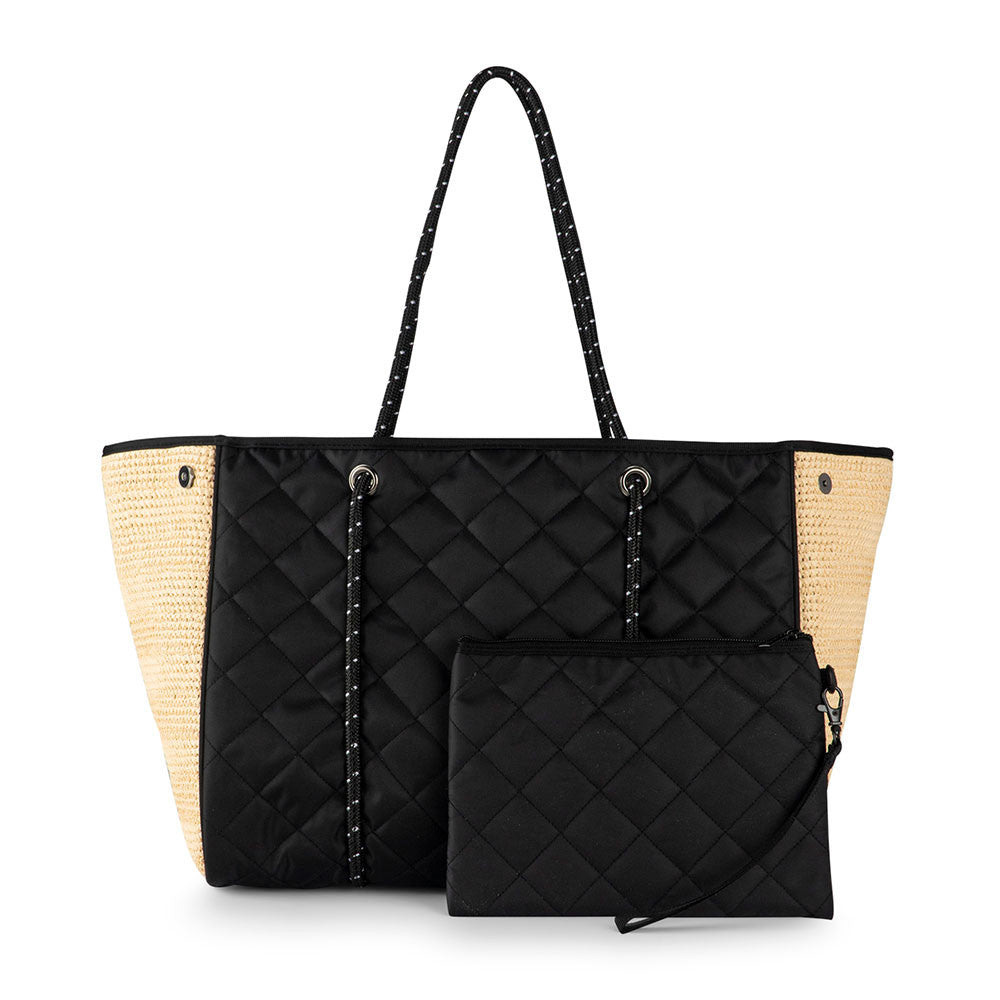 Calaycafe Greyson Raffia Tote Bag (Women's)